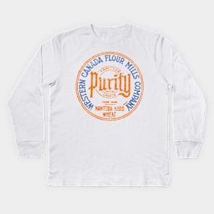 Purity Flour Kids Long Sleeve T-Shirt